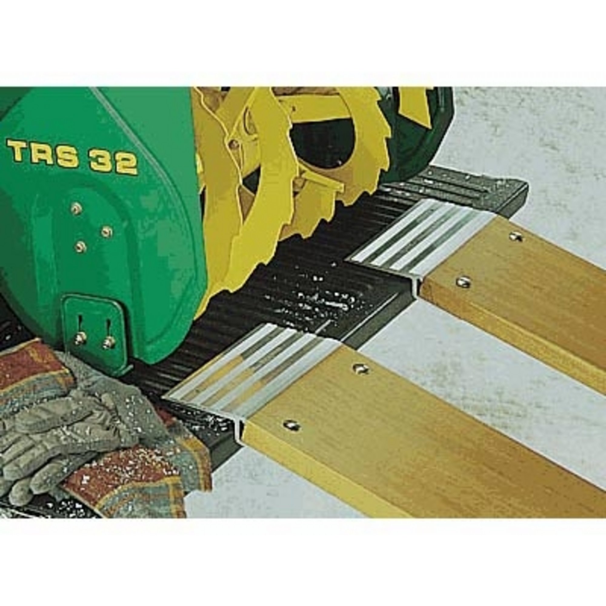 Rugged Aluminum Ramp Kit, 12 in.W each Northern Tool